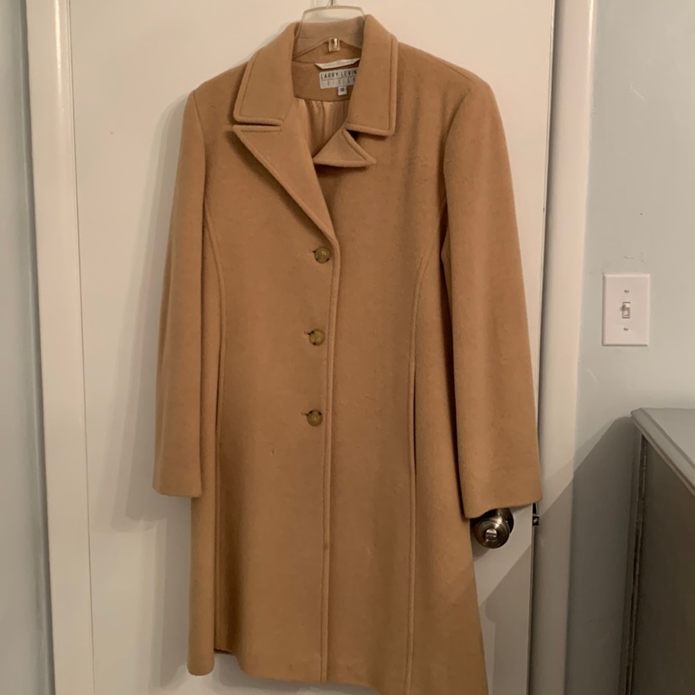 🍂GUC🍂 Larry Levine 100% camel hair coat